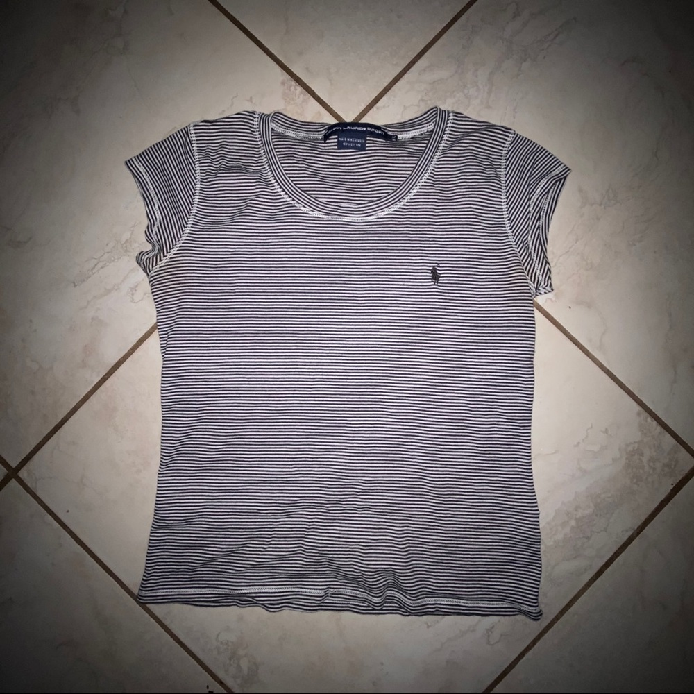 RALPH LAUREN CO STRIPED SHIRT